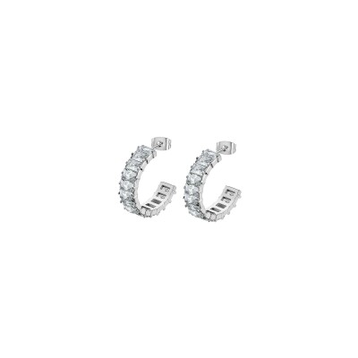 Boucles d'oreilles Lotus Style Urban Woman old money en acier