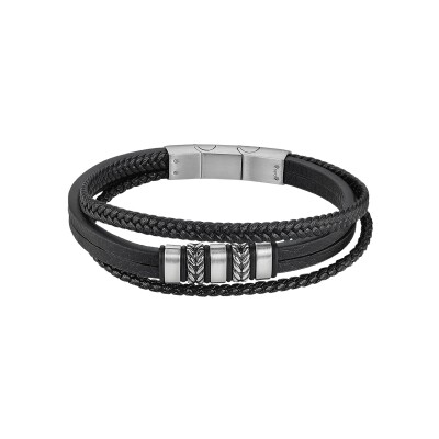 Bracelet Lotus Style Iron Road en acier