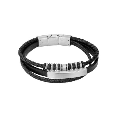 Bracelet Lotus Style Iron Road en acier