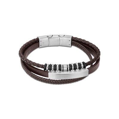 Bracelet Lotus Style Iron Road en acier