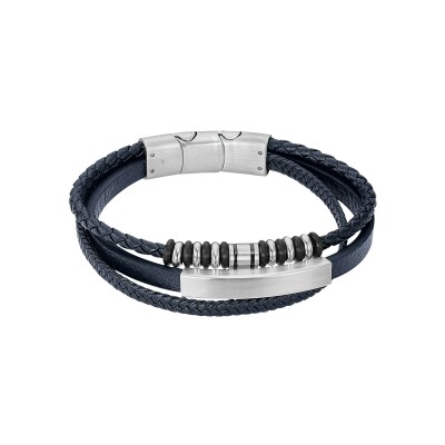 Bracelet Lotus Style Iron Road en acier