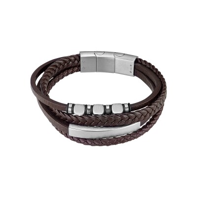 Bracelet Lotus Style Iron Road en acier