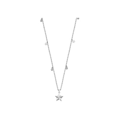 Collier Lotus Style Essentials old money en acier