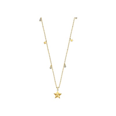 Collier Lotus Style Essentials old money en acier