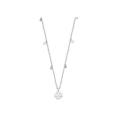 Collier Lotus Style Essentials old money en acier