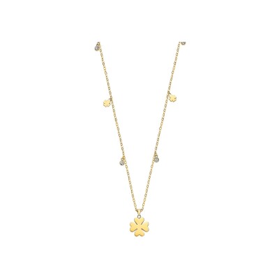 Collier Lotus Style Essentials old money en acier