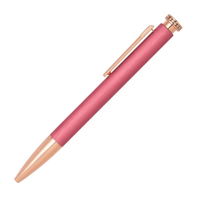 Stylo bille Festina Mademoiselle en métal doré rose