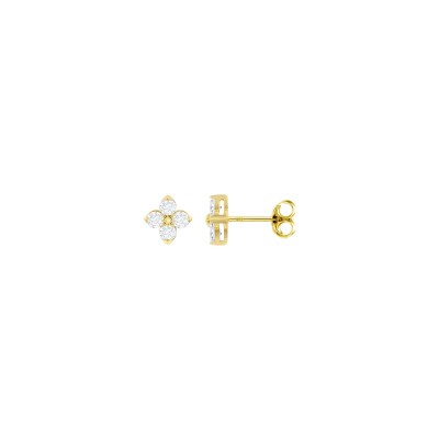 Boucles d'oreilles Lotus Beyond Classics en argent
