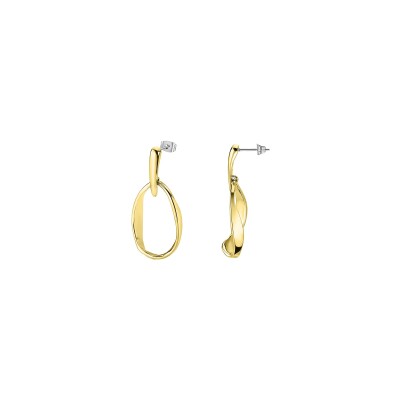 Boucles d'oreilles Lotus Style Urban Woman en acier