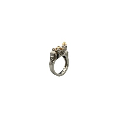 Bague Tournaire Gare de Limoges Philipparie X Tournaire en argent