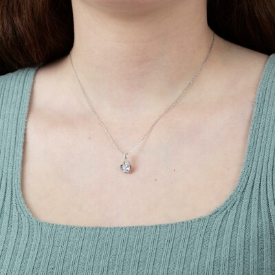 Collier Lotus Silver Moments en argent