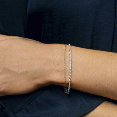 Bracelet Lotus Silver Glam Pure Essential en argent