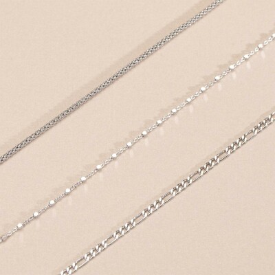 Collier Lotus Silver Chains en argent