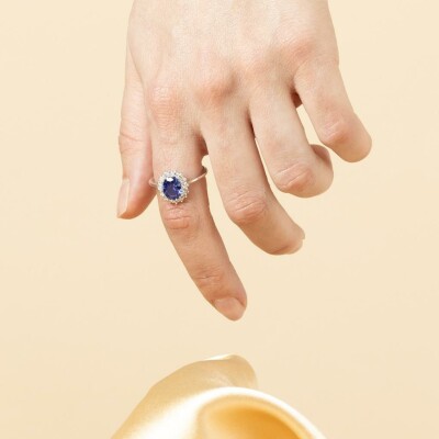 Bague Lotus Silver Colors en argent, taille 54