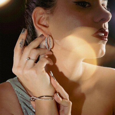 Bracelet Lotus Silver Glam en argent