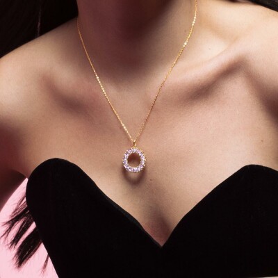 Collier Lotus Silver Colors en argent