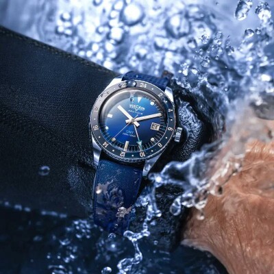 Montre Vulcain Skindiver Nautique Blue 680174B37.BAR254
