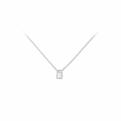 Collier en or blanc et diamant