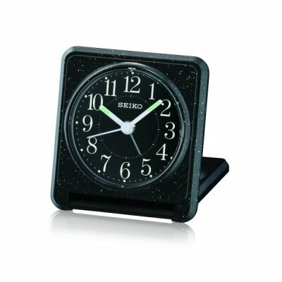 Réveil de voyage Seiko en plastique QHT017KN