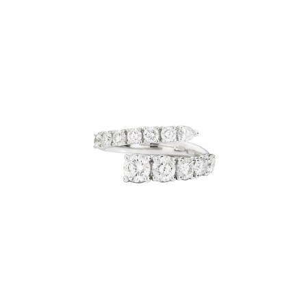 Bague Recarlo Anniversary en or blanc et diamants, taille 54