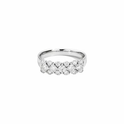 Bague Recarlo Anniversary en or blanc et diamant, taille 54