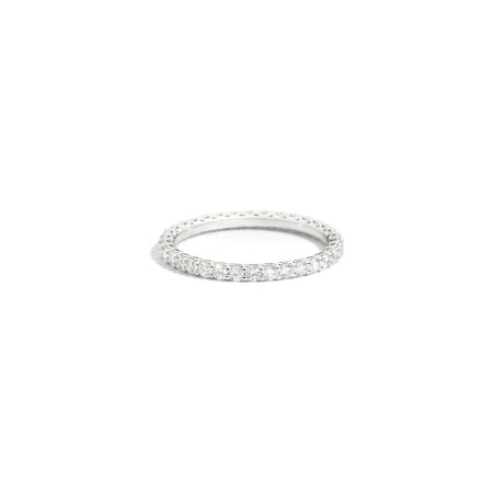 Alliance Recarlo Anniversary Eternity en or blanc et diamants