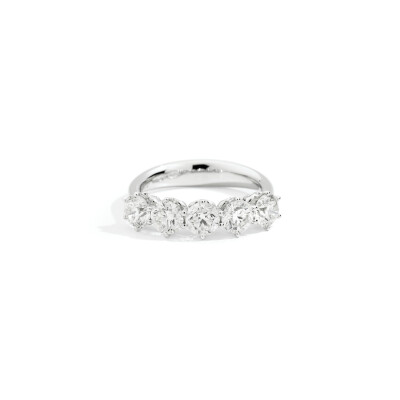 Bague Recarlo Anniversary en or blanc et diamants, taille 53