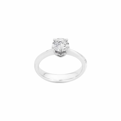 Bague Recarlo Anniversary en or blanc et diamant, taille 54