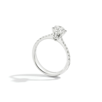 Bague Recarlo Anniversary en or blanc et diamants, taille 53