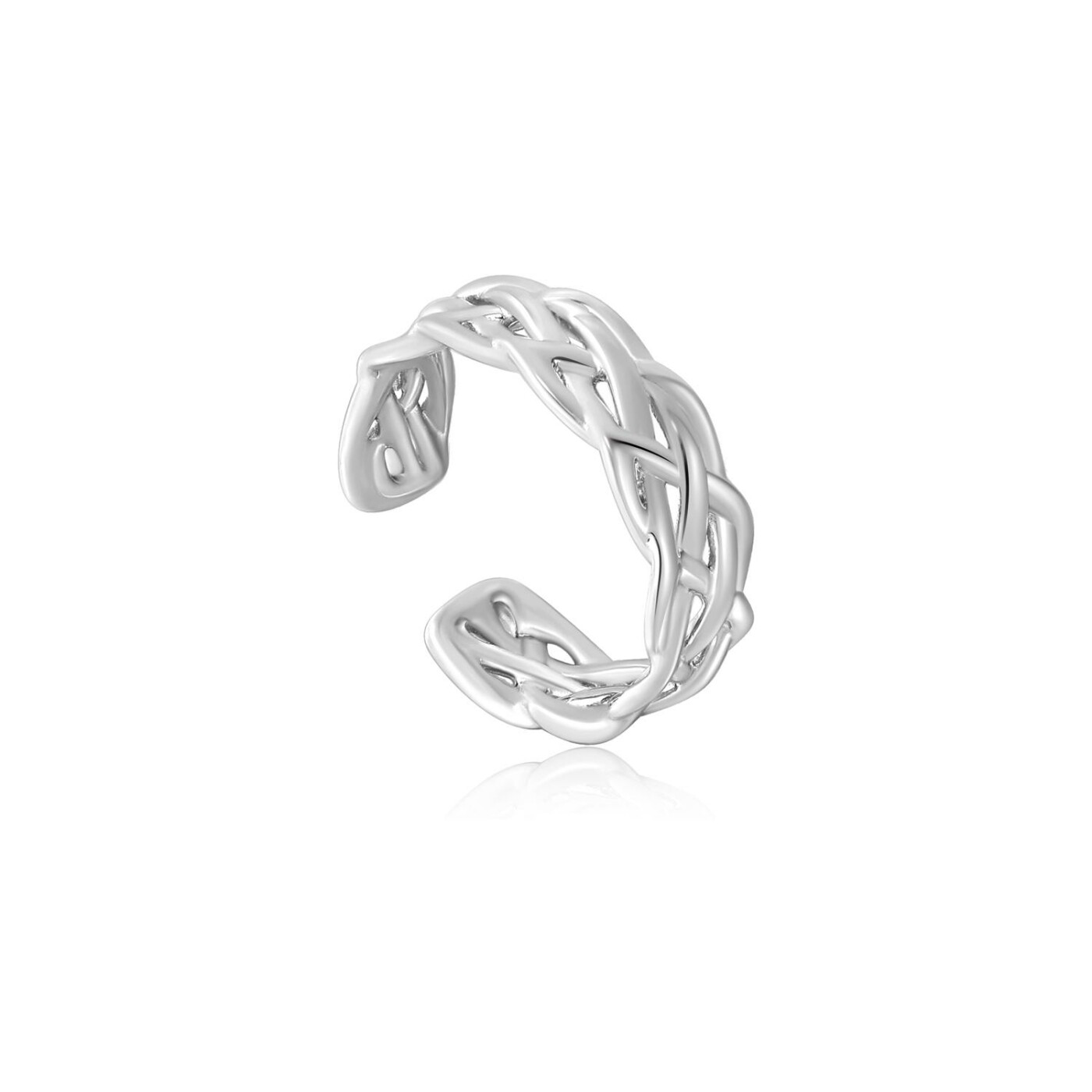 Bague Ania Haie Ropes & Dreams en argent et rhodium