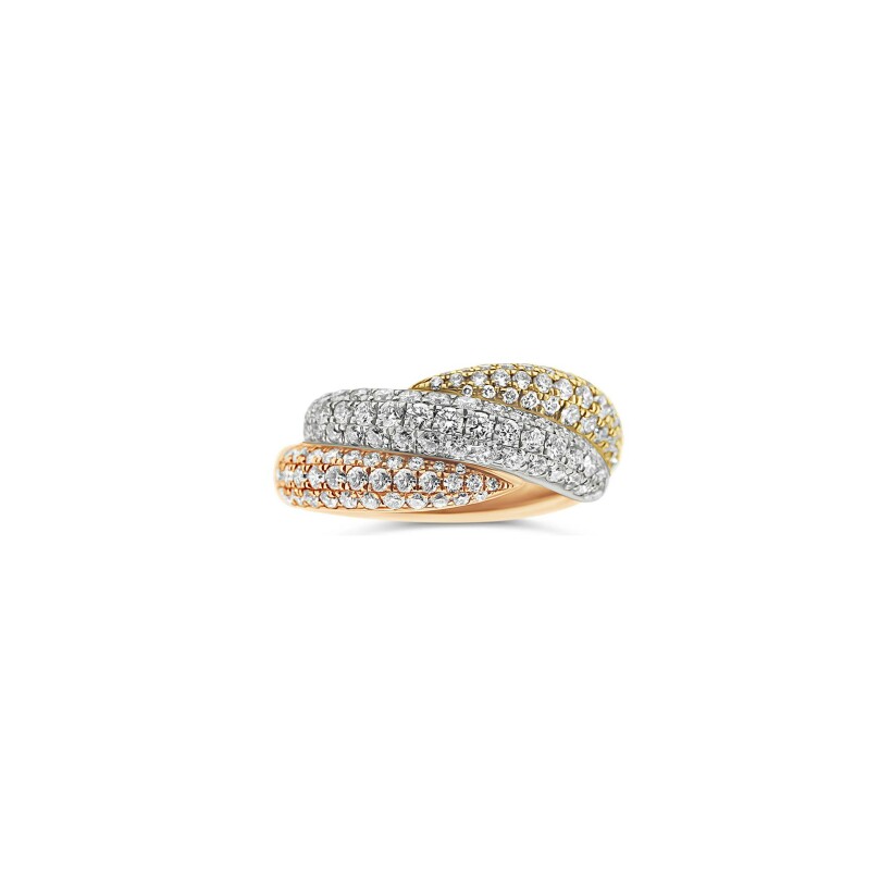 Bague Vaneste en or blanc et diamants