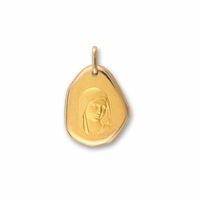 Médaille Vierge en or jaune