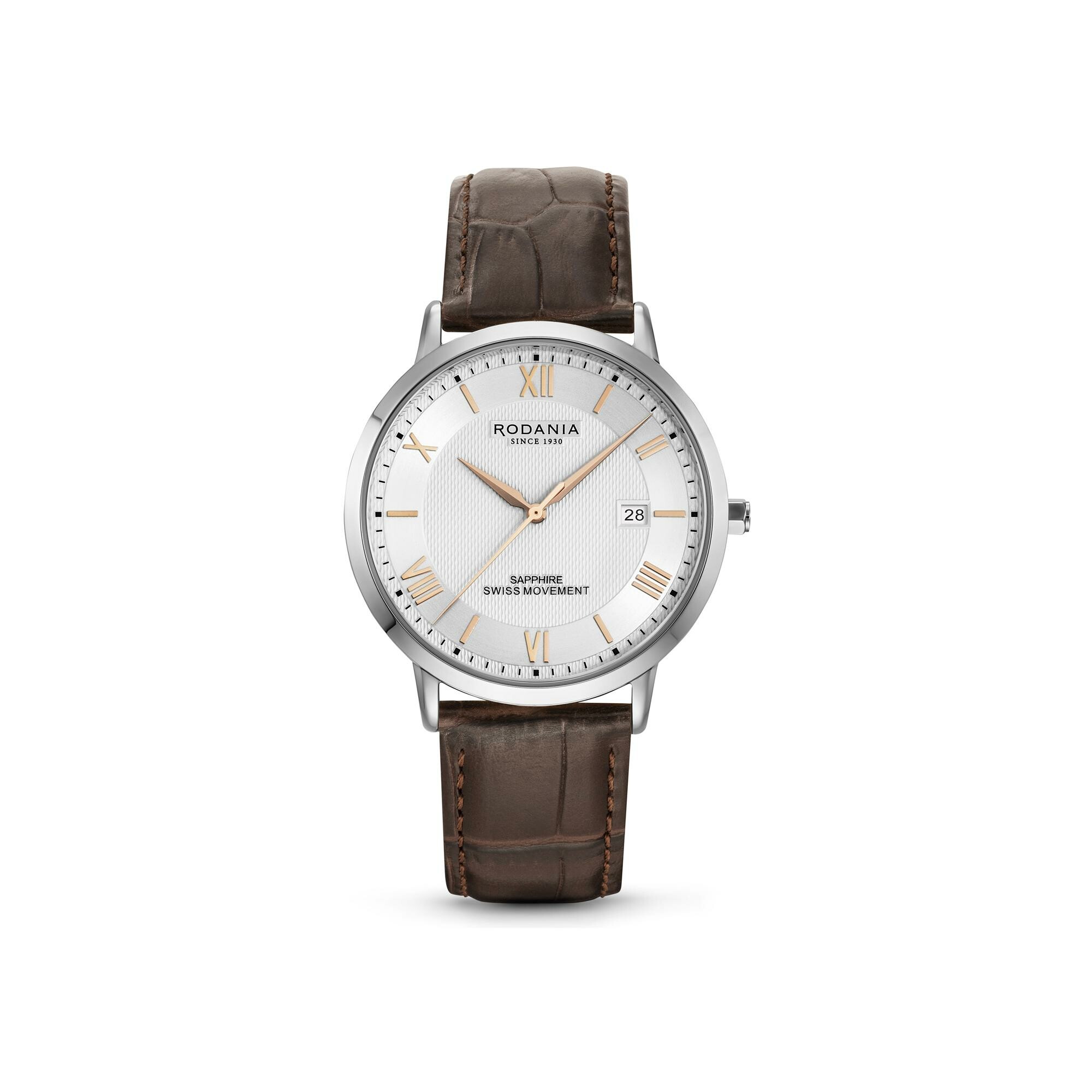 Montre Homme RODANIA Swiss Made Plaqué Or - Mécanique à Remontage Manuel - Occasion Fonctionne