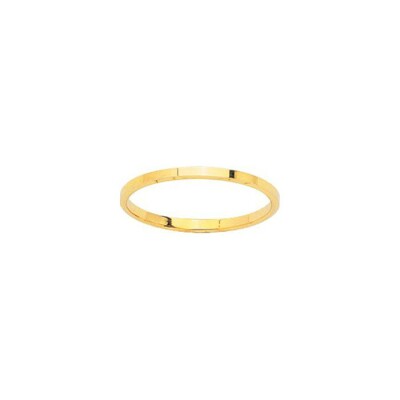 Alliance ruban en or jaune, 1.5mm