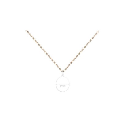 Chaine Jaseron Arthus Bertrand en or rose