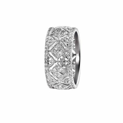 Bague Montefiore Seijna en or blanc et diamants