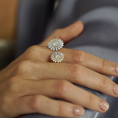 Bague Doux White en or blanc et diamants