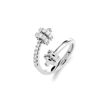 Bague Doux Obsession en or blanc et diamants