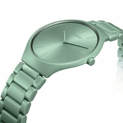 RADO True Thinline Les Couleurs™ Le Corbusier Slightly Greyed English Green 32041 R27096662-horloge
