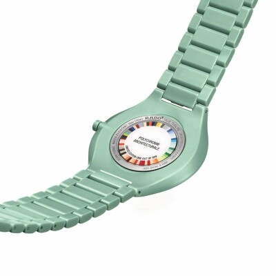 Montre RADO True Thinline Les Couleurs™ Le Corbusier Slightly Greyed English Green 32041 R27096662