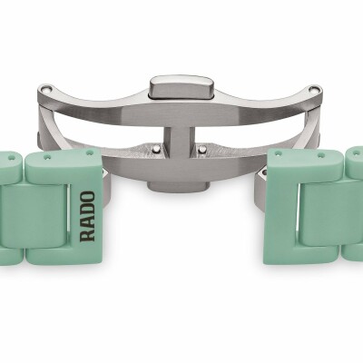 Montre RADO True Thinline Les Couleurs™ Le Corbusier Slightly Greyed English Green 32041 R27096662