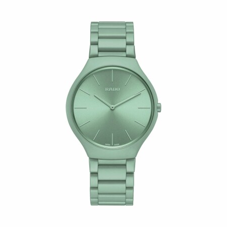 Montre RADO True Thinline Les Couleurs™ Le Corbusier Slightly Greyed English Green 32041 R27096662