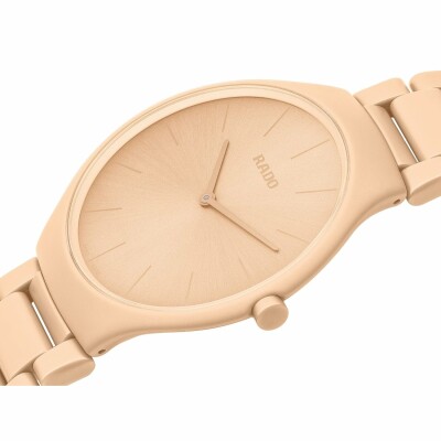 RADO True Thinline Les Couleurs™ Le Corbusier Pale Sienna 32123 R27097672-horloge