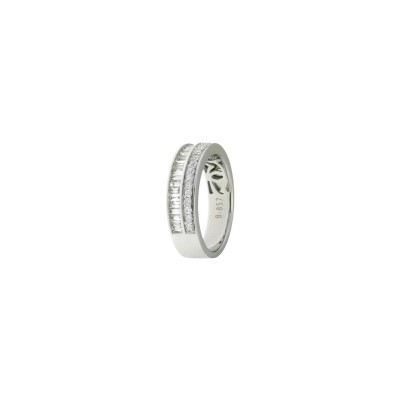 Bague en or blanc et diamants de 0.75ct