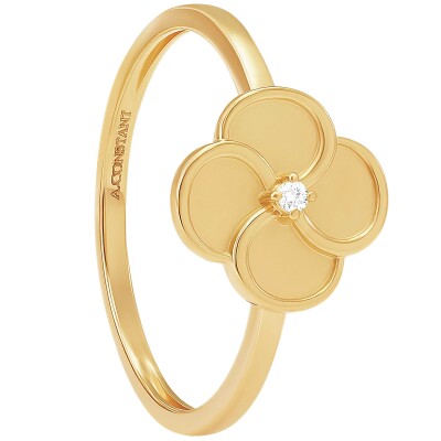 Bague or jaune et diamant
