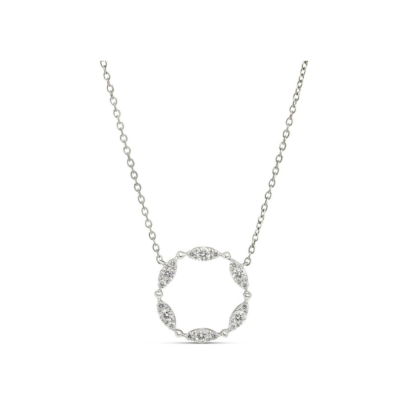 Collier Vaneste en or blanc et diamants