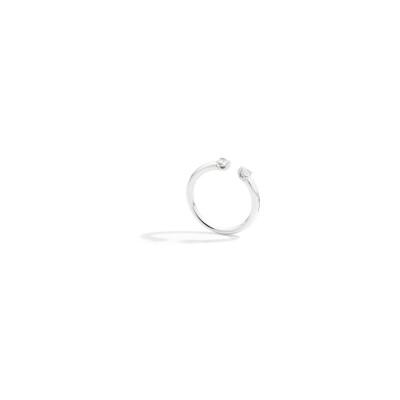 Bague Recarlo Anniversary More en or blanc et diamant 0.2ct, taille 53