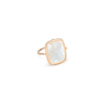 Ginette NY ANTIQUE RING, rose gold and moonstone