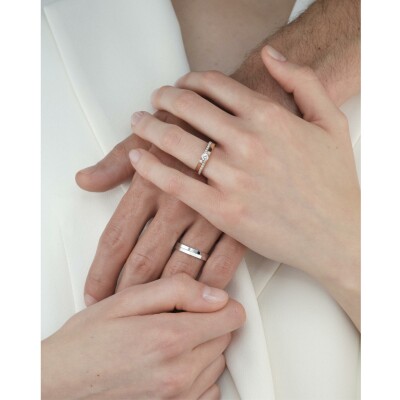 Bague Repossi Antifer en or rose et diamants