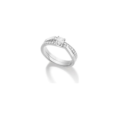 Bague Repossi Antifer en platine et diamants